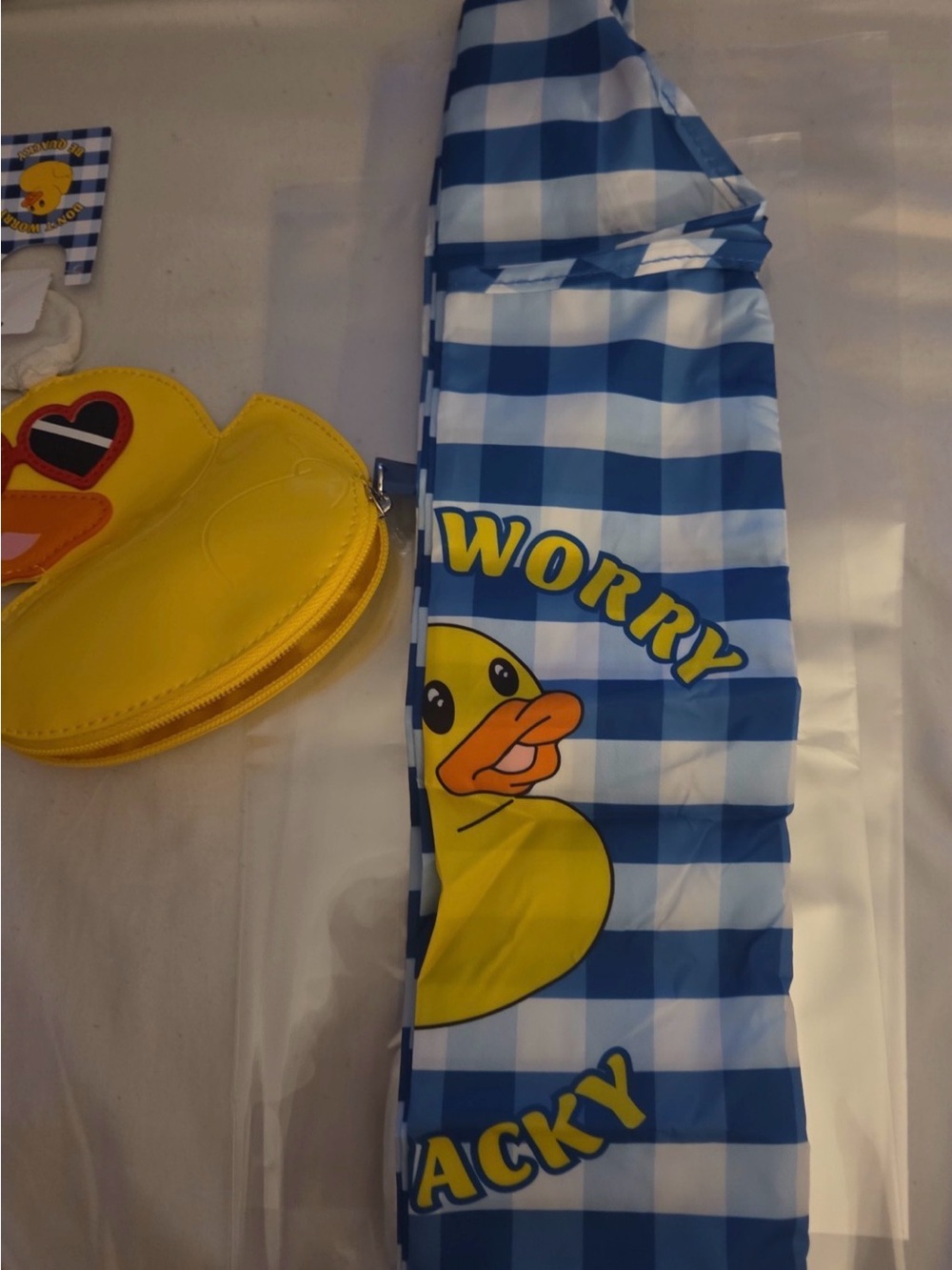 Bath and body works Billie the duck tote & coin purse - Picture 4 of 4